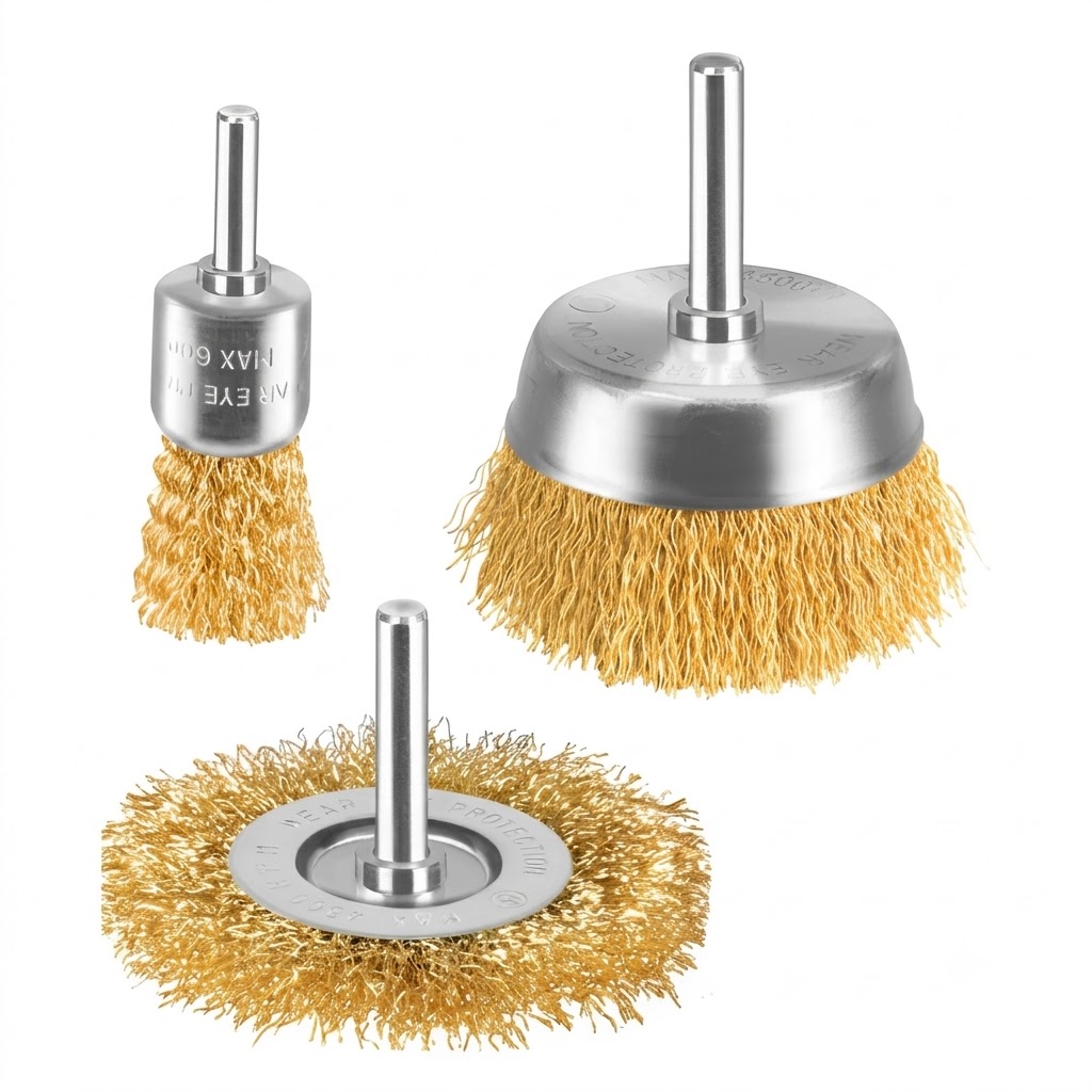 ESCOBILLA P/TALADRO KIT X 3PZS EUROTOOLS ALF-301