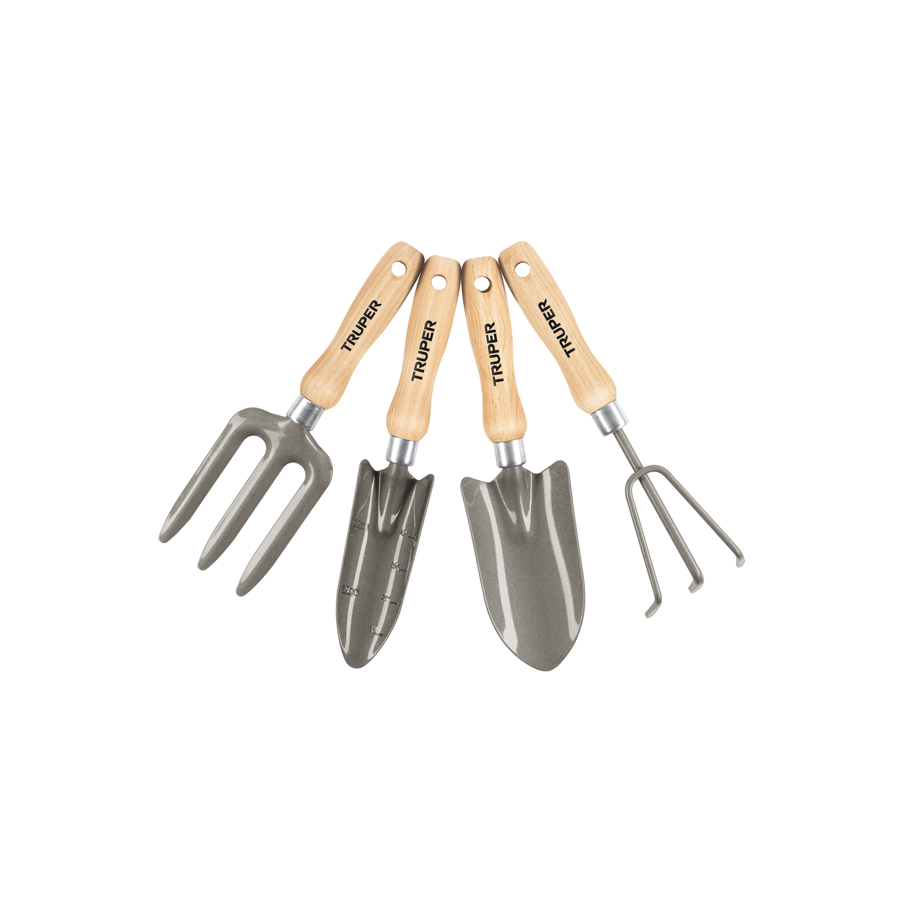 HERRAMIENTAS JARDIN 6" JGO X 4PZS TRUPER 15030