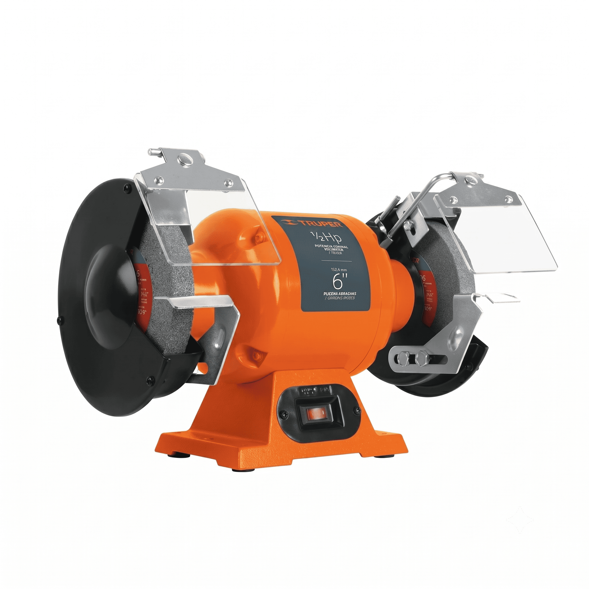 ESMERIL DE BANCO 6" 1/2 HP TRUPER 16142