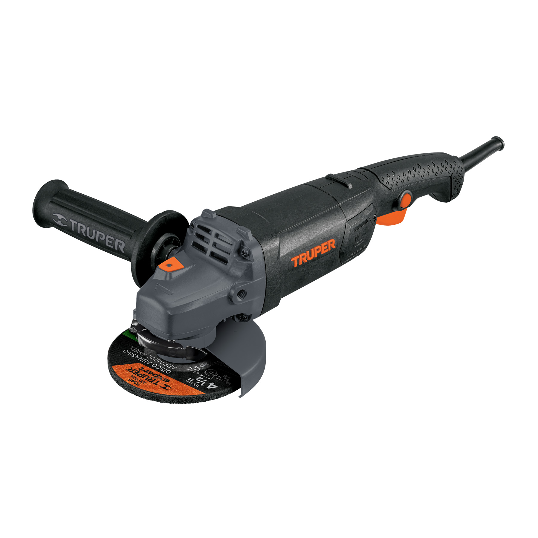 AMOLADORA ANGULAR INDUSTRIAL 4-1/2" 1250W TRUPER 100756