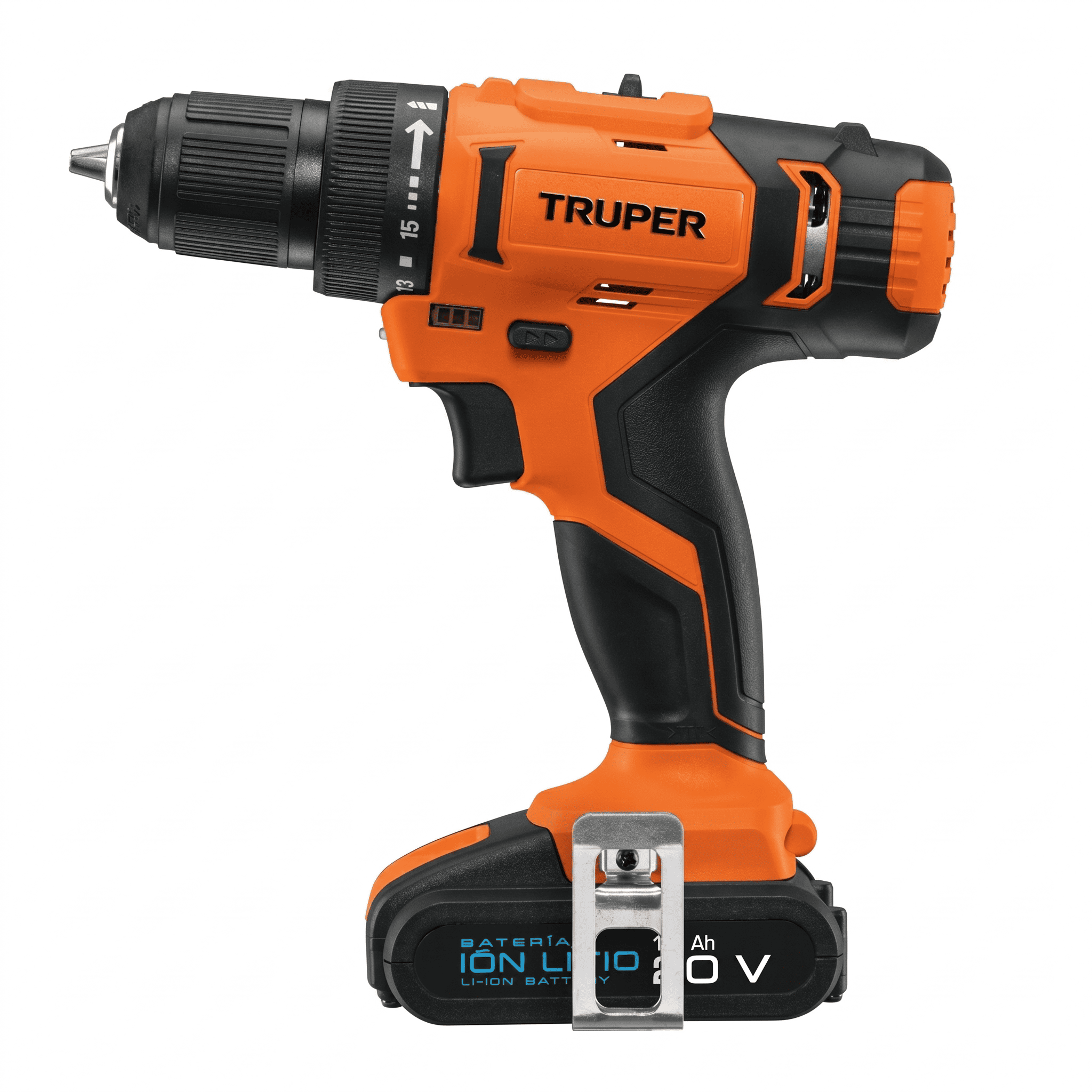 TALADRO 1/2" INALAMBRICO + BAT.20V 2AMP. TRUPER 11011
