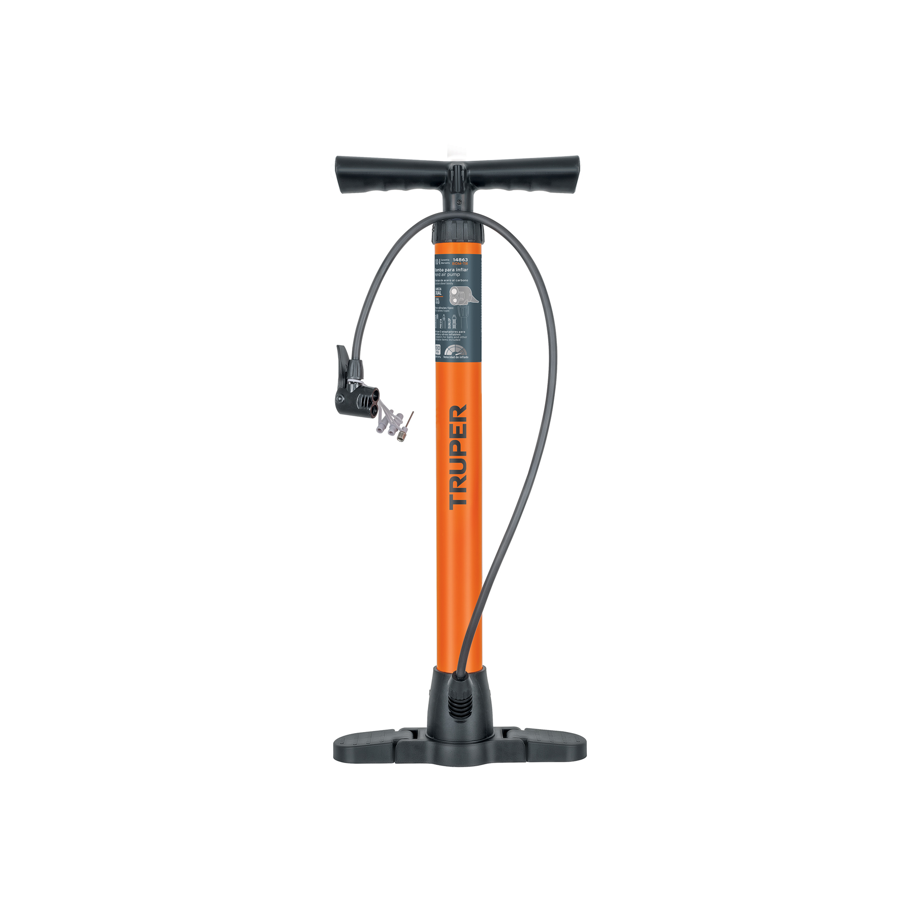 INFLADOR D/ACERO GRANDE TRUPER 14863