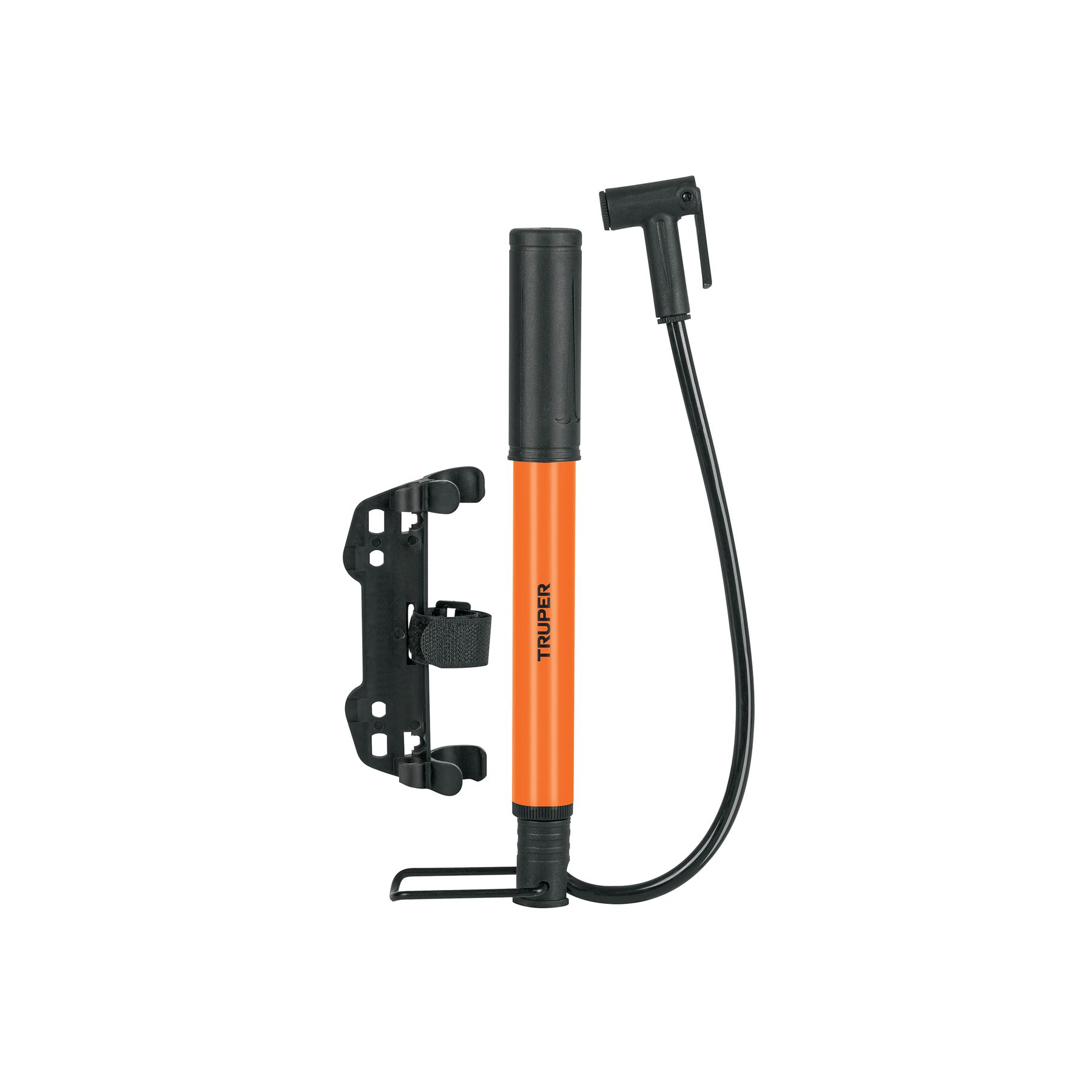 INFLADOR MINI PARA BICICLETA 60PSI TRUPER 13790
