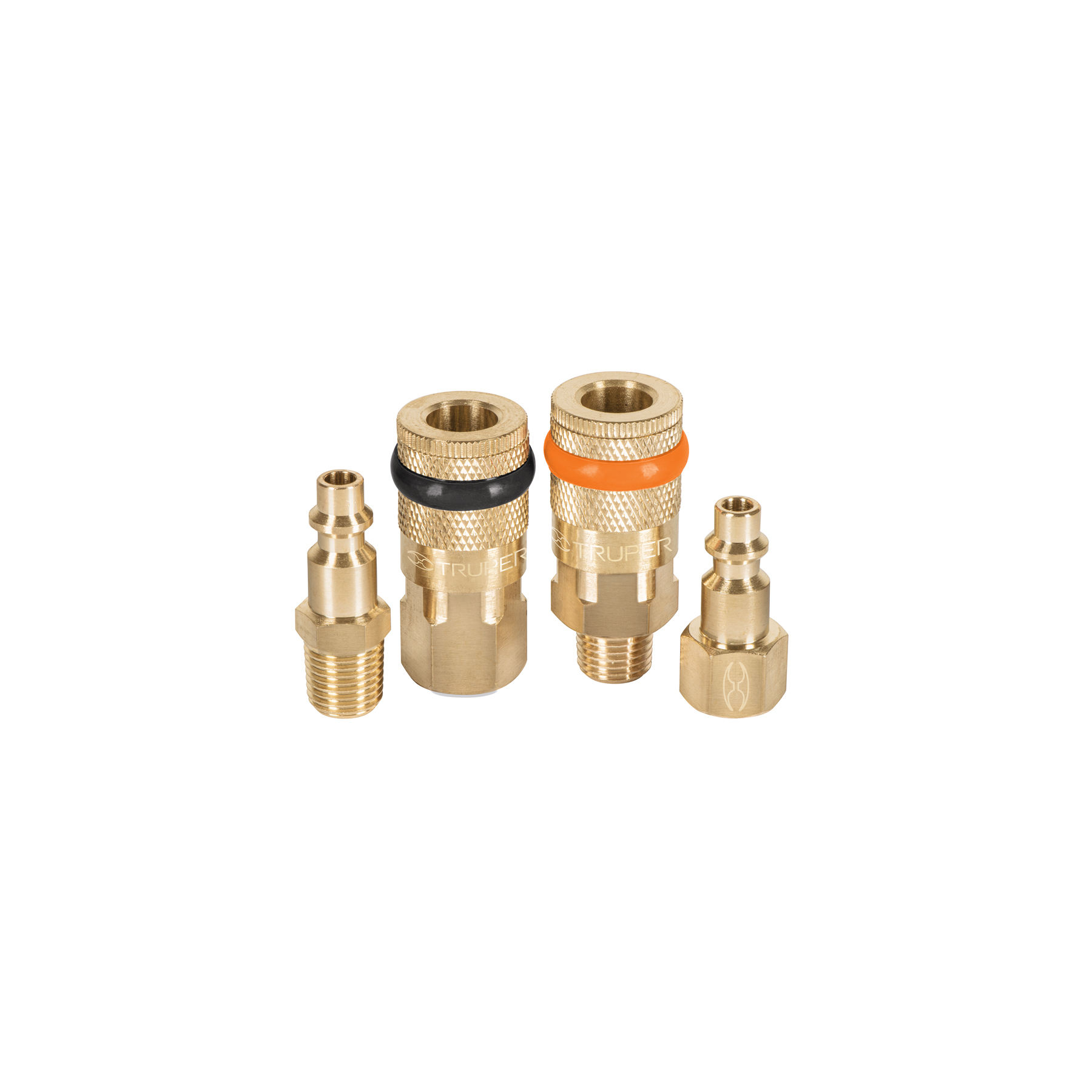 CONECTOR Y ACOPLE COMPRESORA BLISTX4PZS TRUPER 19080