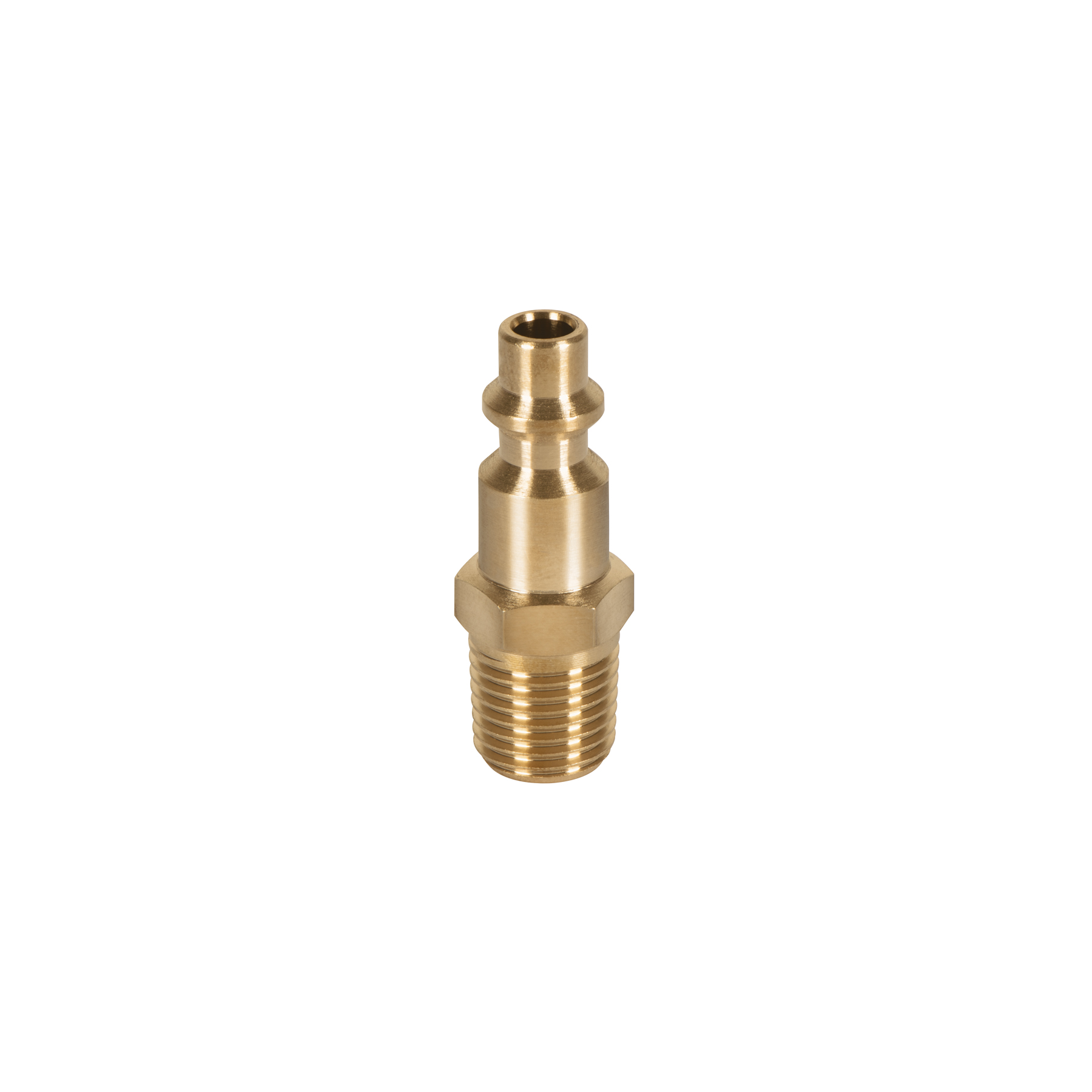 CONECTOR RAPIDO TIPO M NIQUELADO MACHO TRUPER 19083