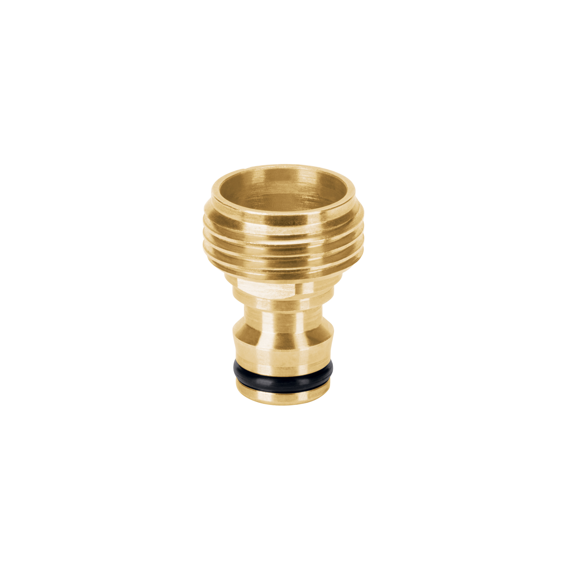 CONECTOR RAPIDO LATON MACHO 3/4" BLIST X 1 PZS (PISTOLA) TRUPER 101597