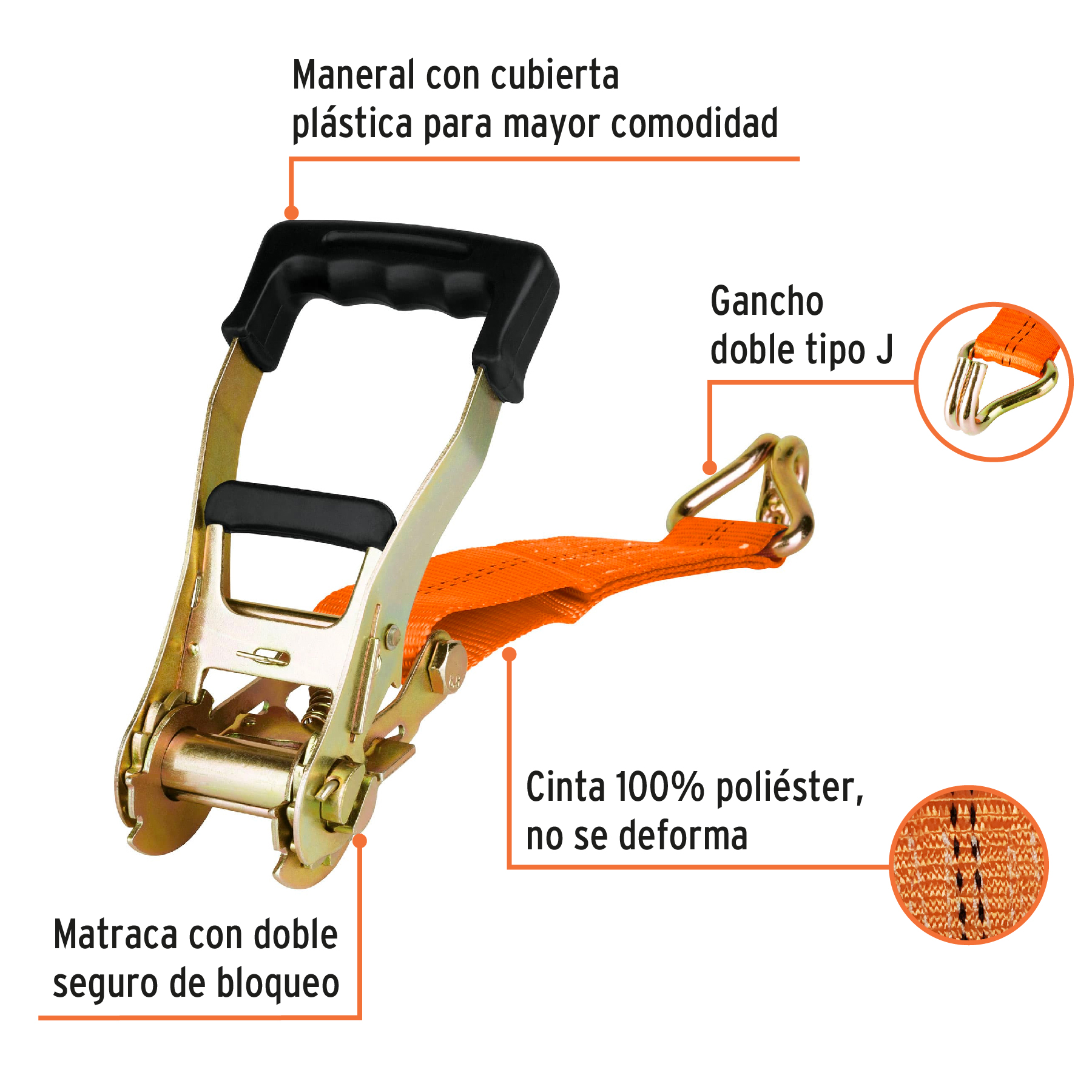 SUJETADOR CARGA 9MT TRUPER 19286