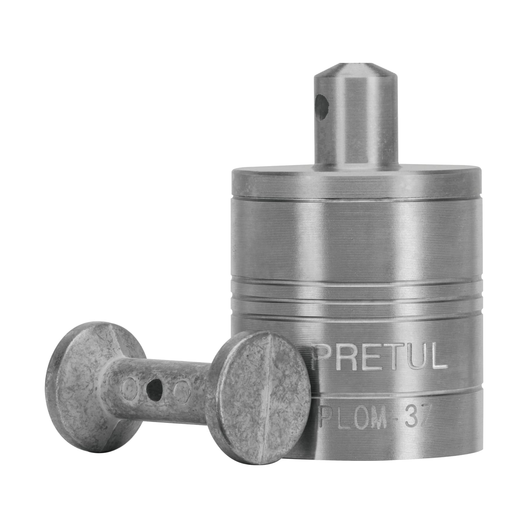 Plomada Matalica 340g Con Centro Pretul 22463