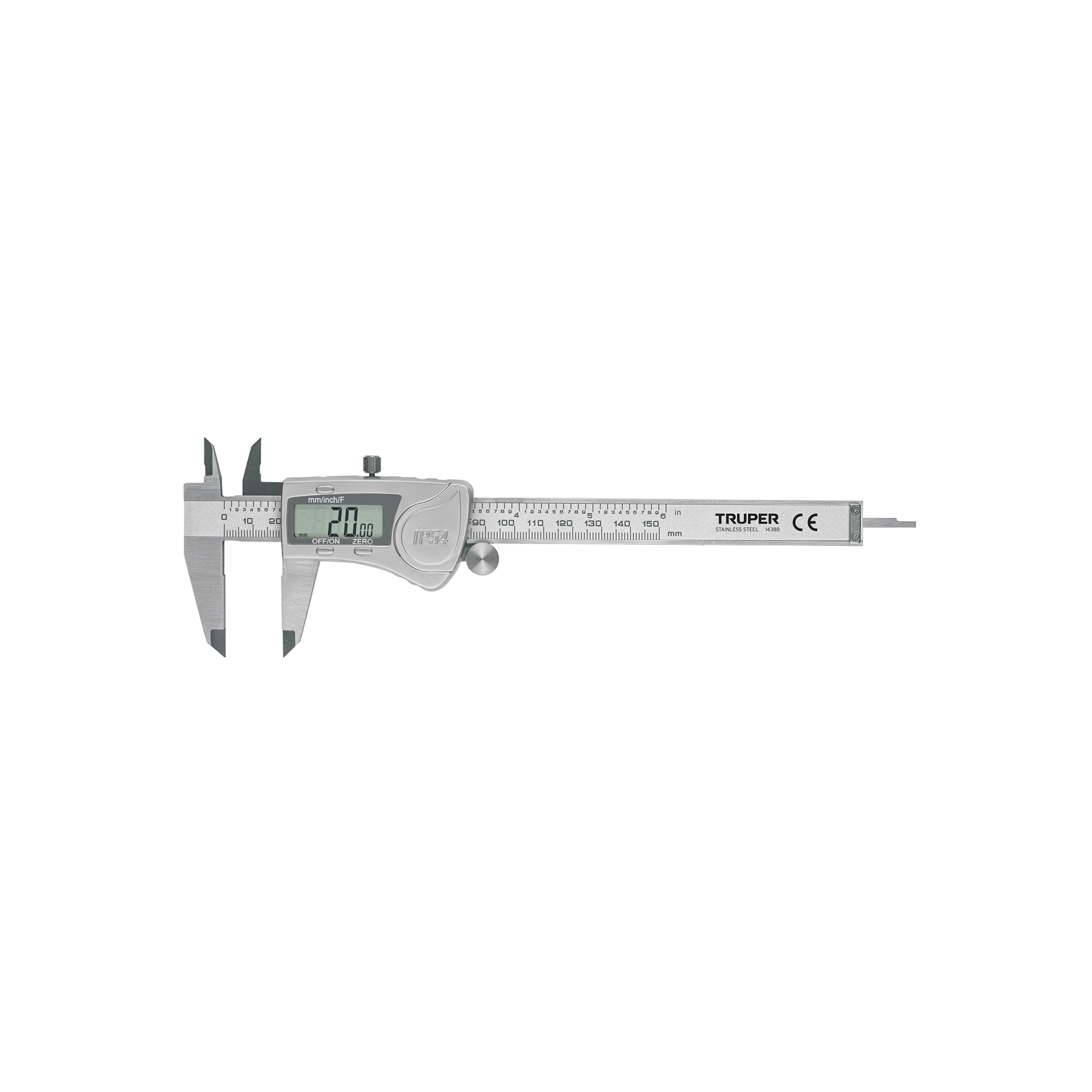 Calibrador (vernier) Digital 6" Truper 14388