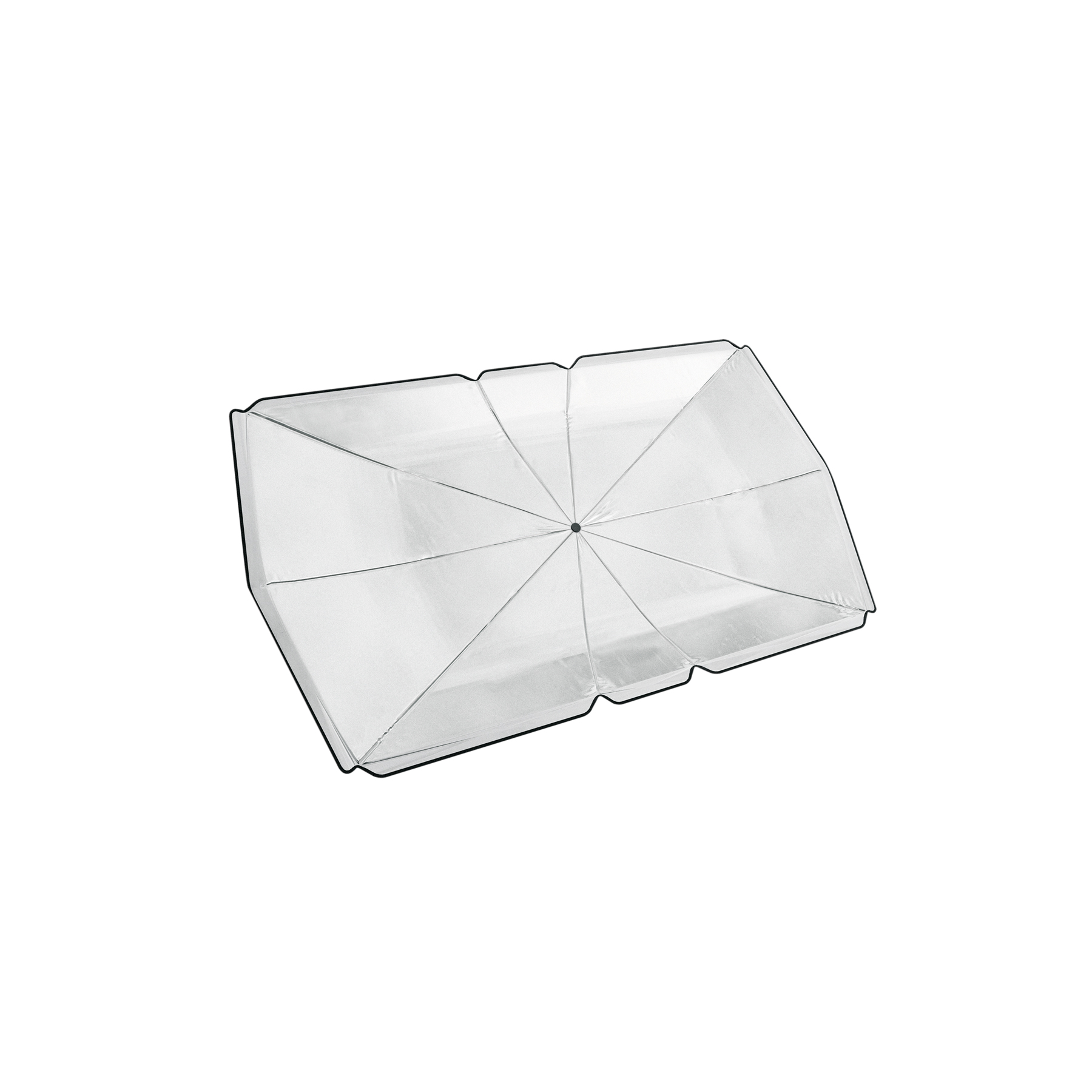 Parasol De 135 Cm Para Auto Truper 62080