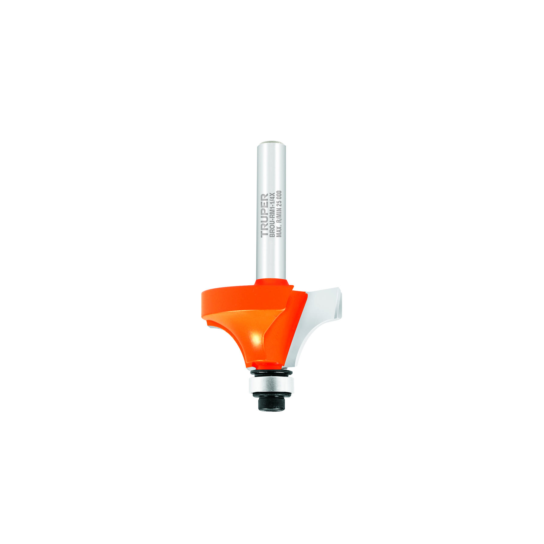 Fresa Redondeadora Moldura 1-1/4" Con Rodaje Truper 11473