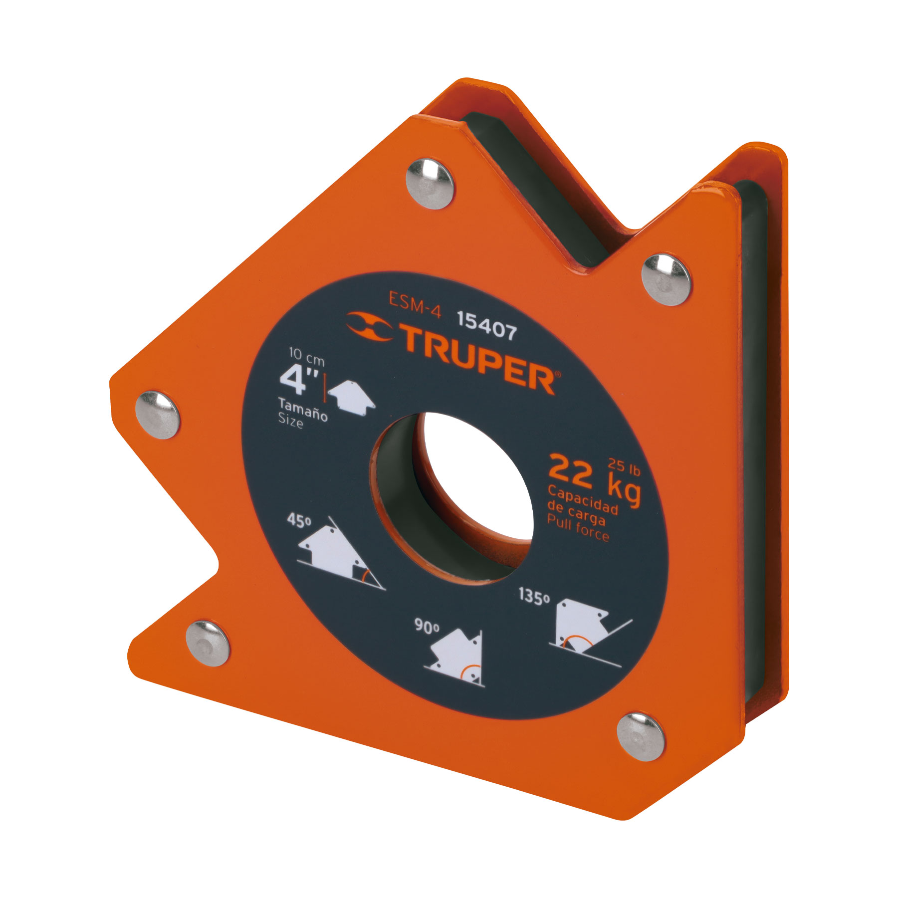 Escuadra Magnetica Soldador 22kg Truper 15407