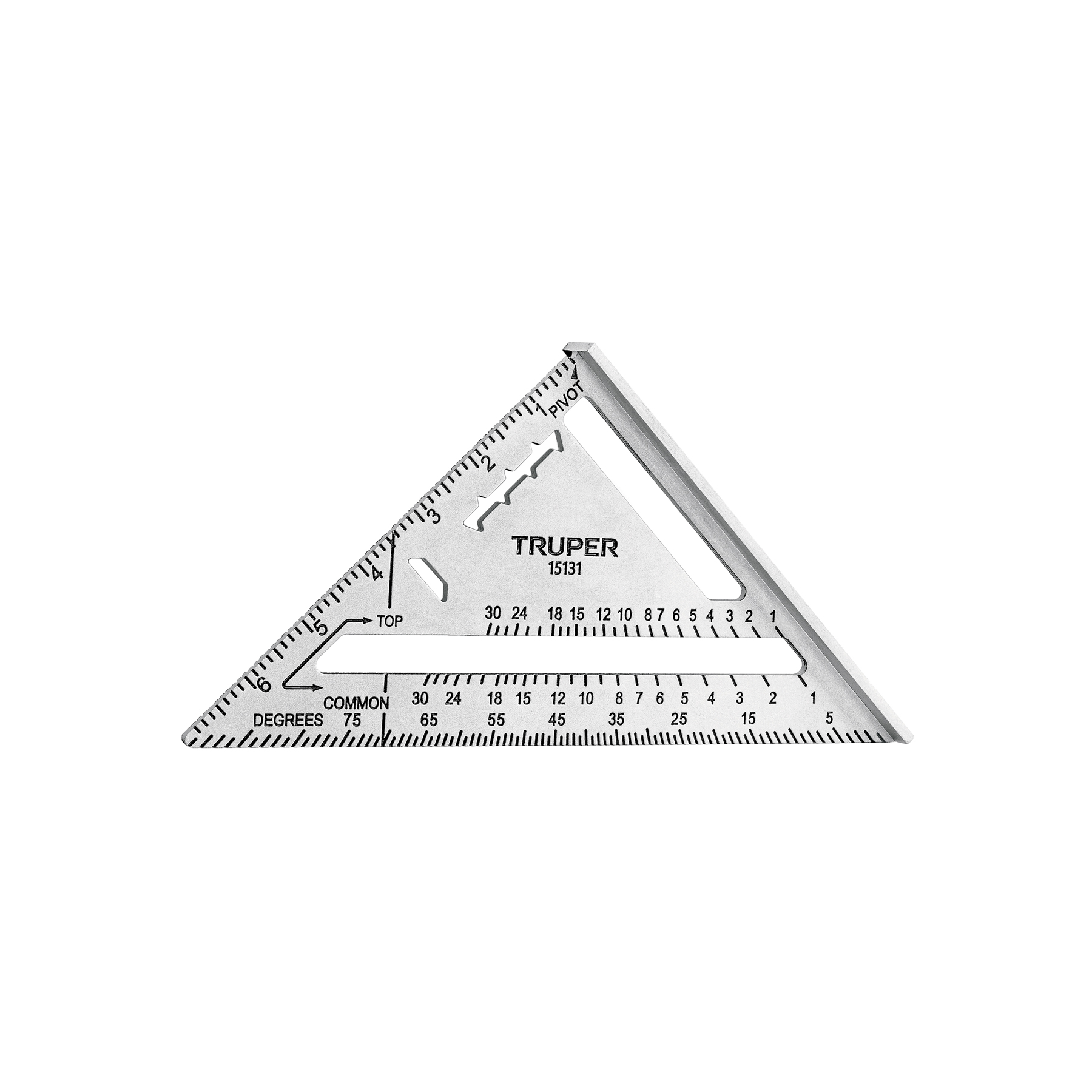 Escuadra Triangular 7" Aluminio Truper 15131