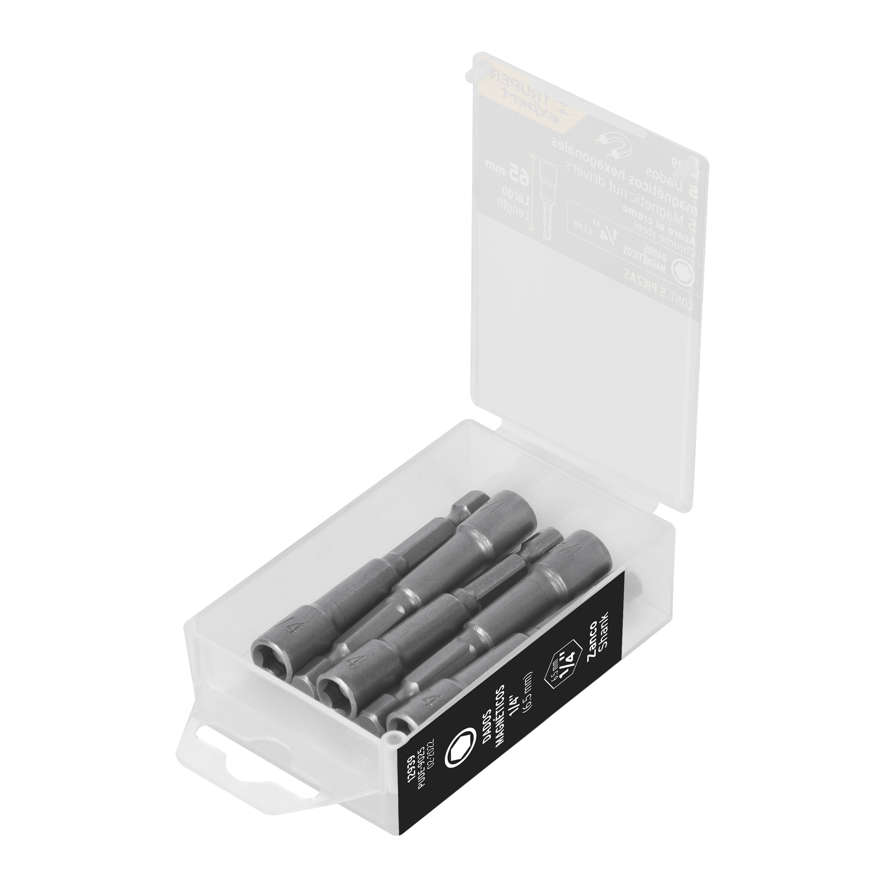 Adaptador Magnetico 1/4" X 65mm Hexagonal Truper 12939