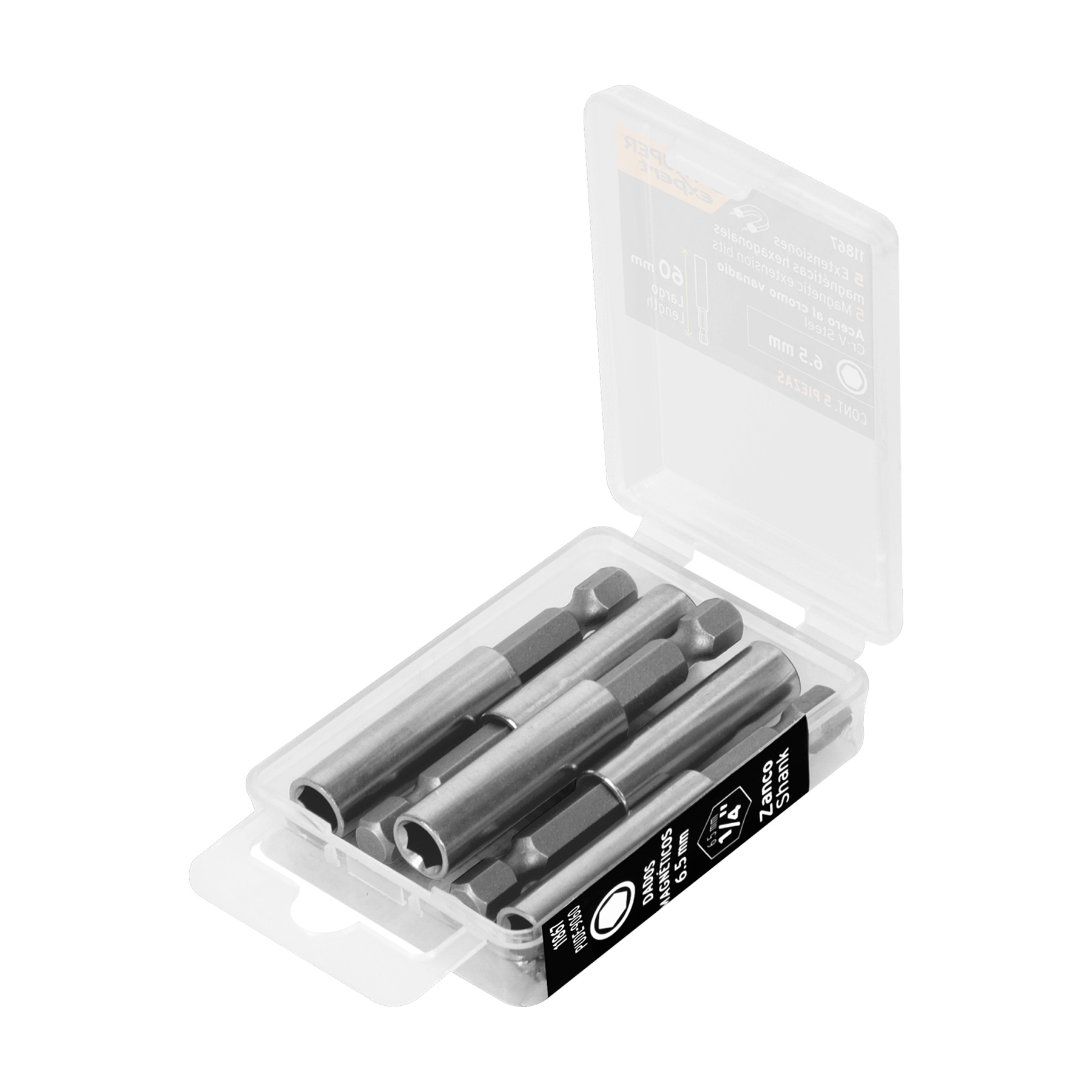 Adaptador 1/4"*60mm Para Punteras Truper 11867