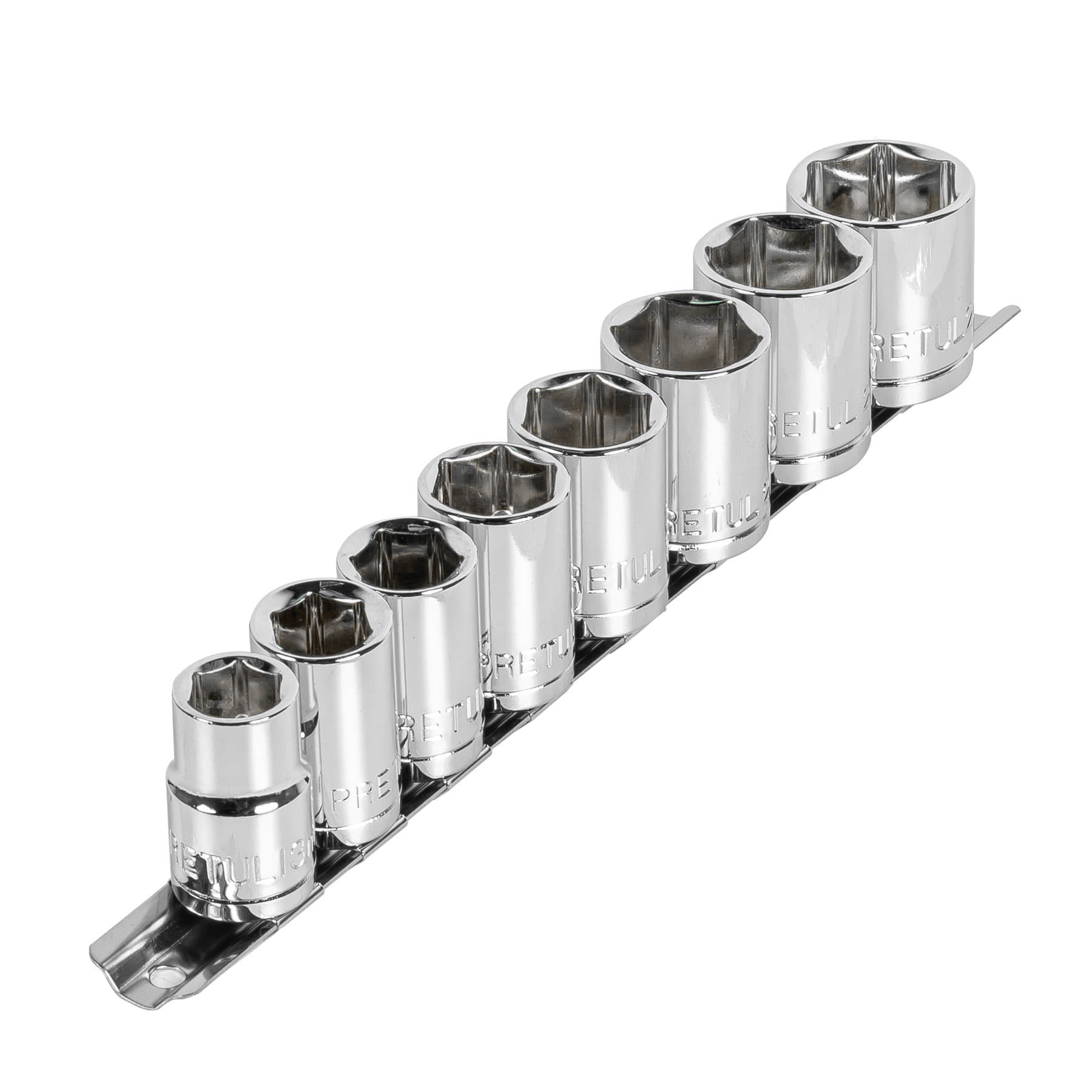 Dados Hexagonales Kit X 8pzs Encastre 1/2" Pretul 21176