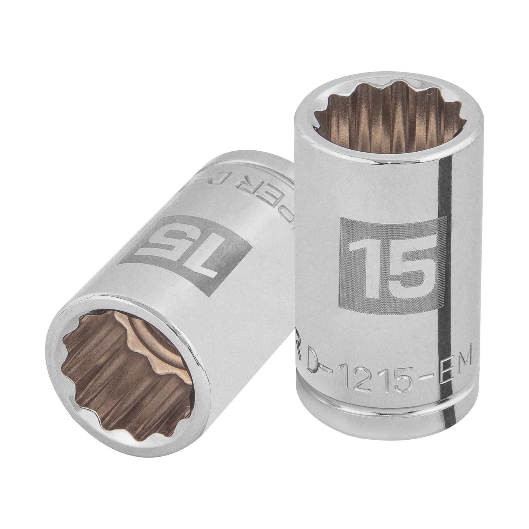 Dado Poligonal 15mm Encastre 1/2" Truper 13529