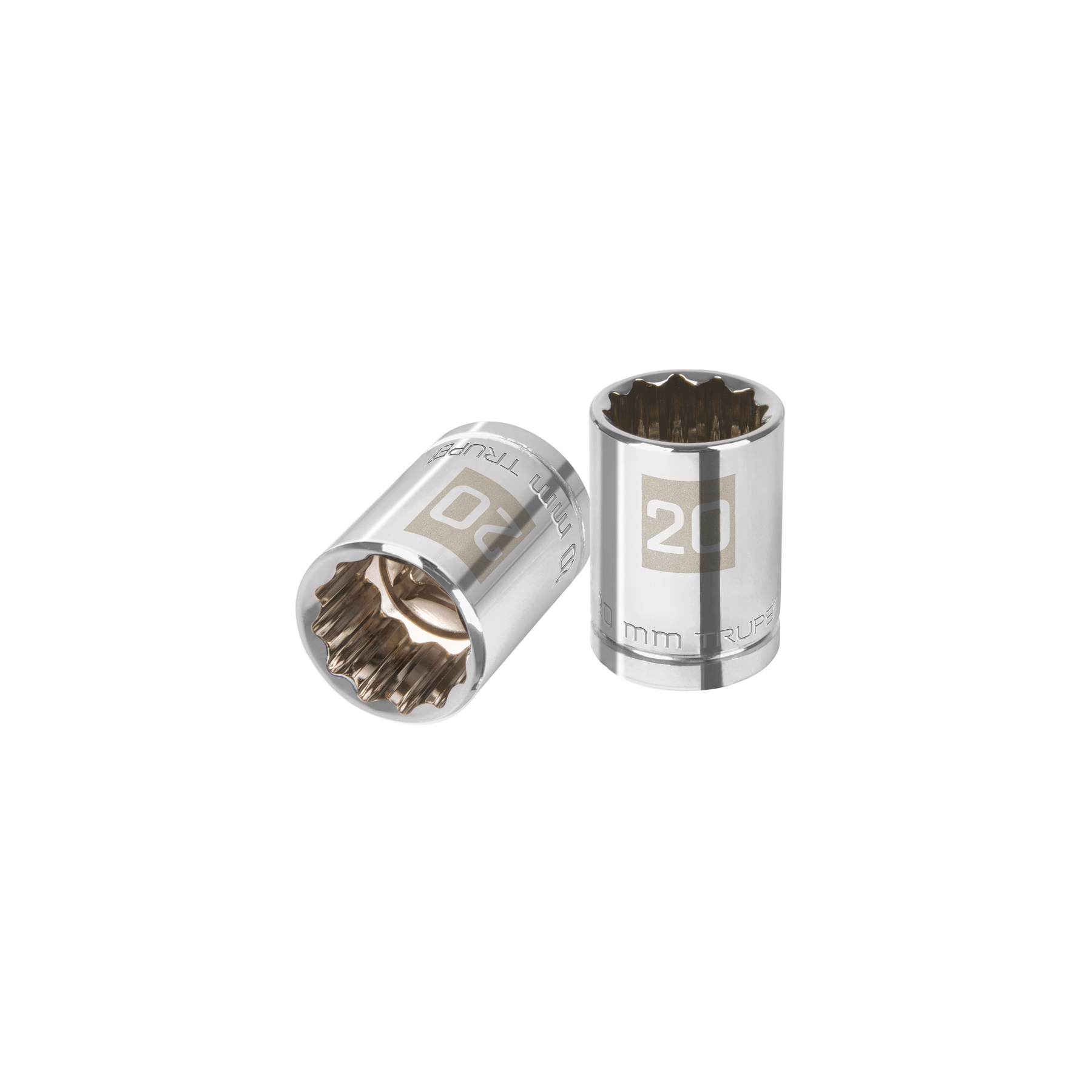 Dado Poligonal 20mm Encastre 1/2" Truper 13534
