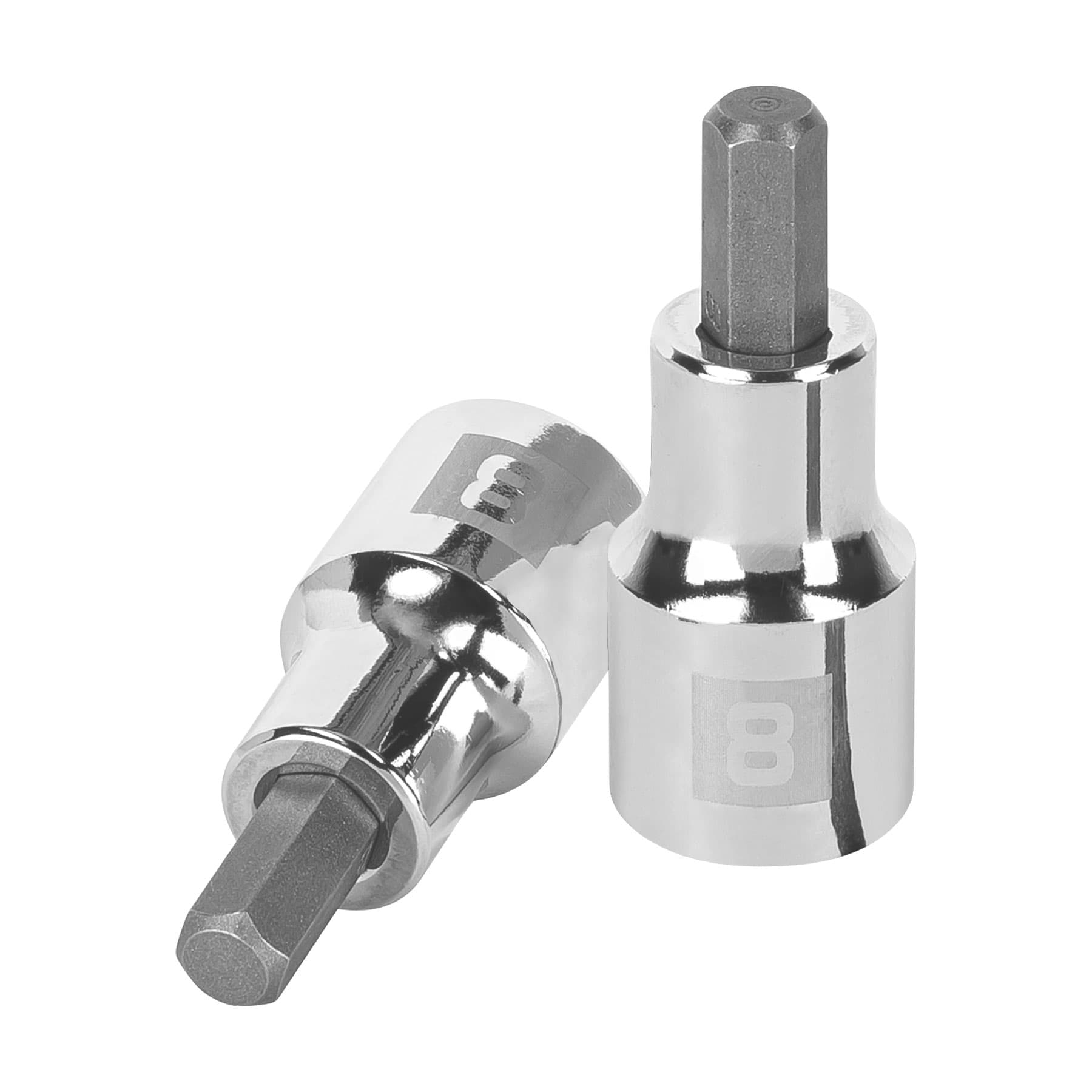 Dado Punta Hexa Macho 8mm Enc. 1/2" Truper 13282