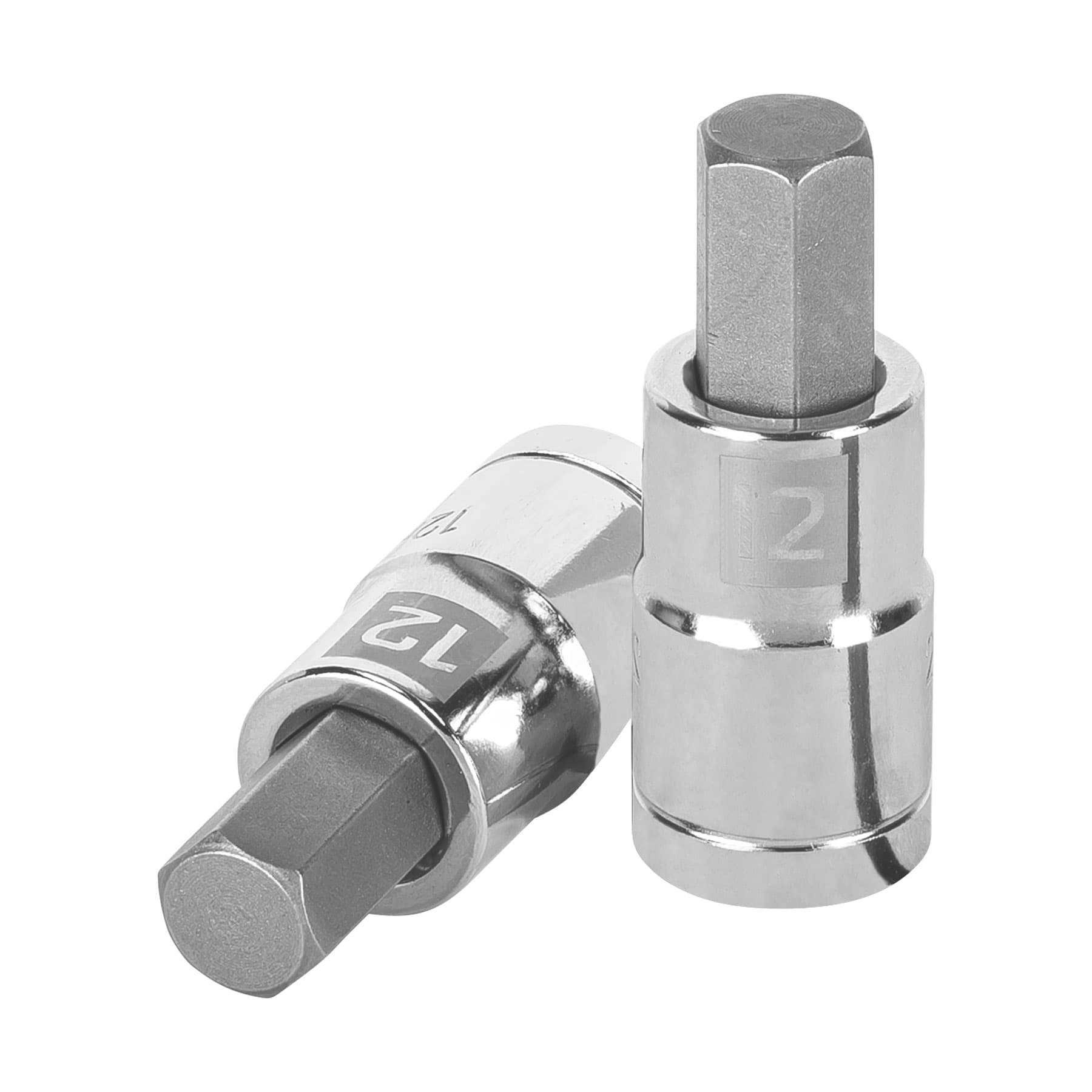 Dado Punta Hexa Macho 12mm Enc. 1/2" Truper 13284