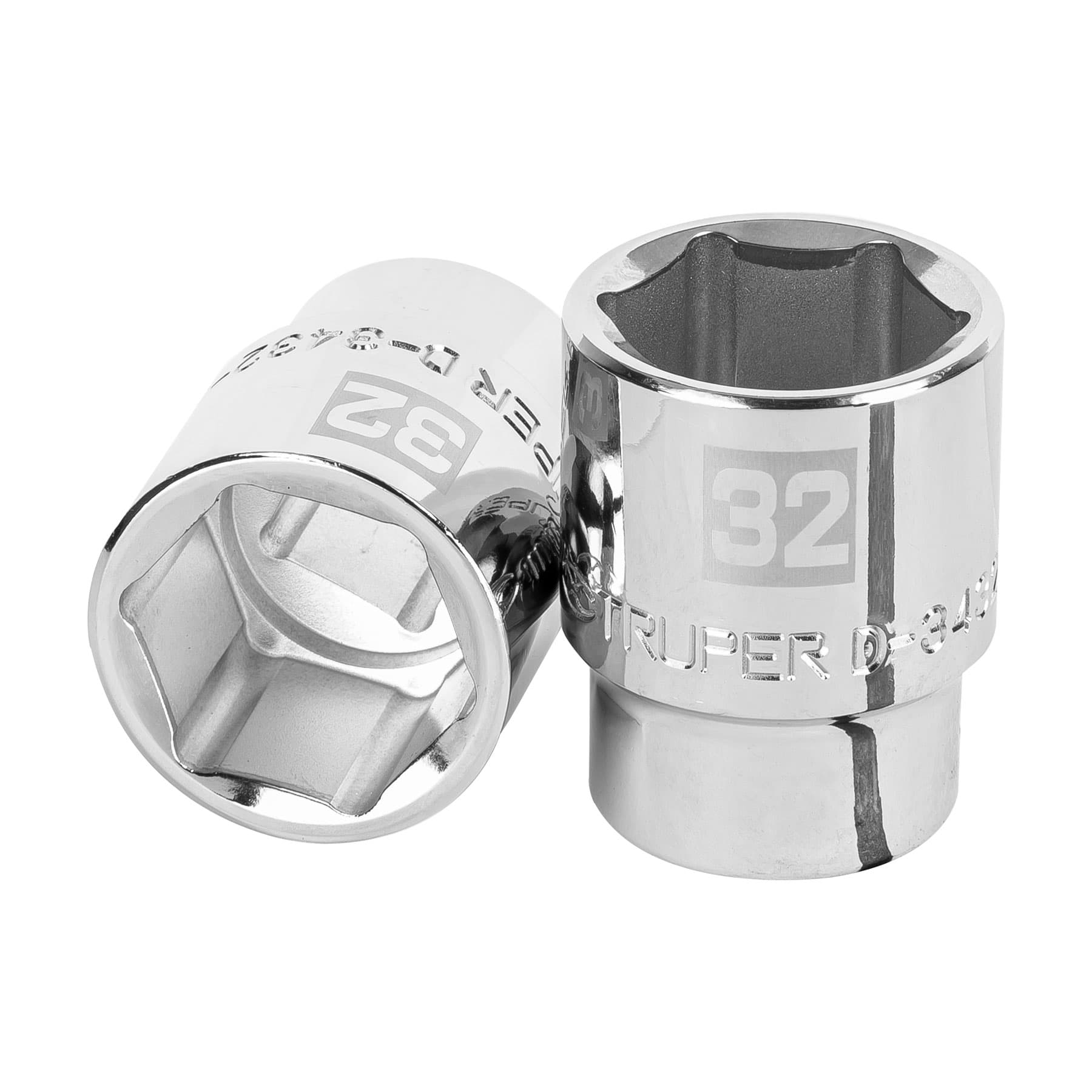 Dado Hexagonal 32mm Encastre 3/4" Truper 14981
