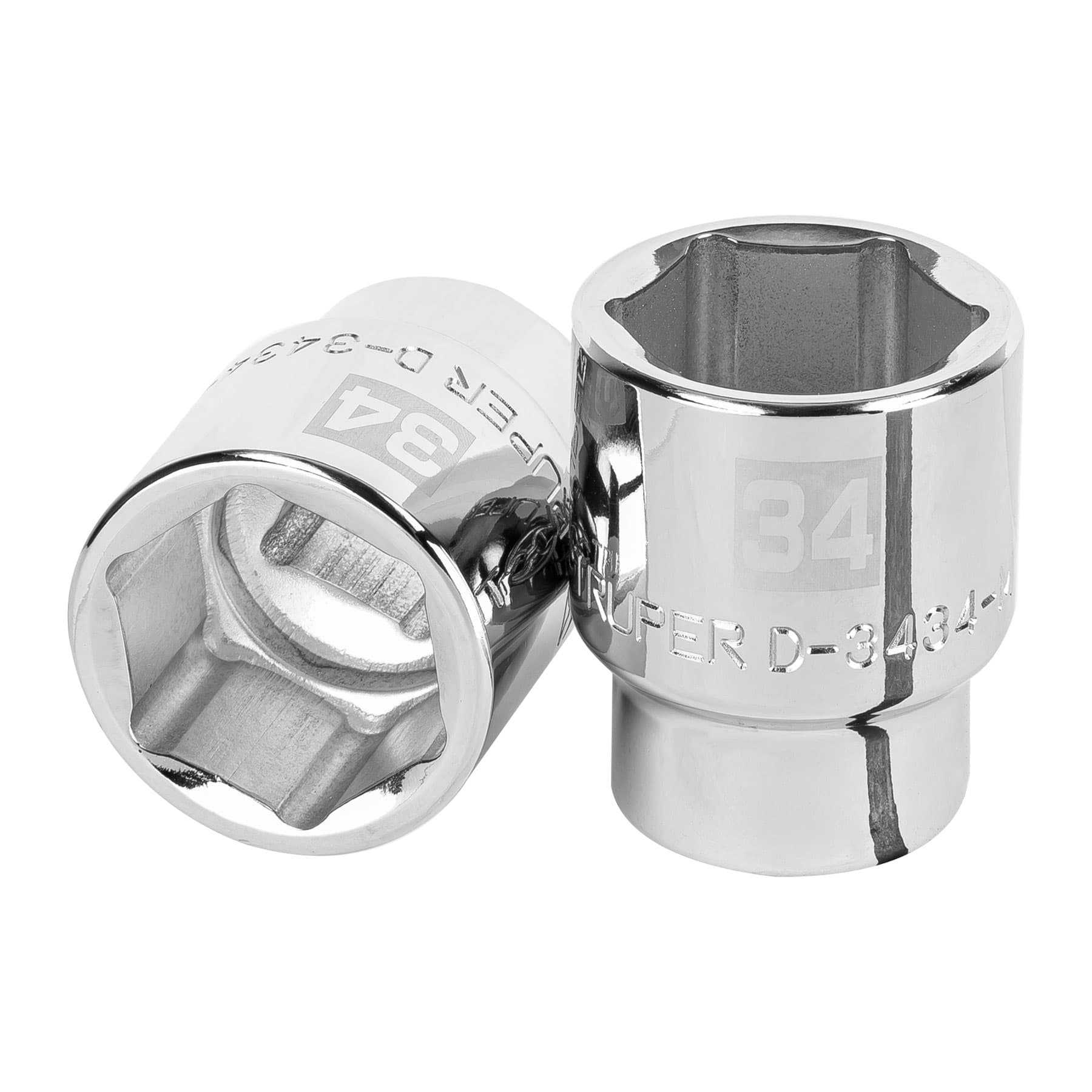 Dado Hexagonal 34mm Encastre 3/4" Truper 14985