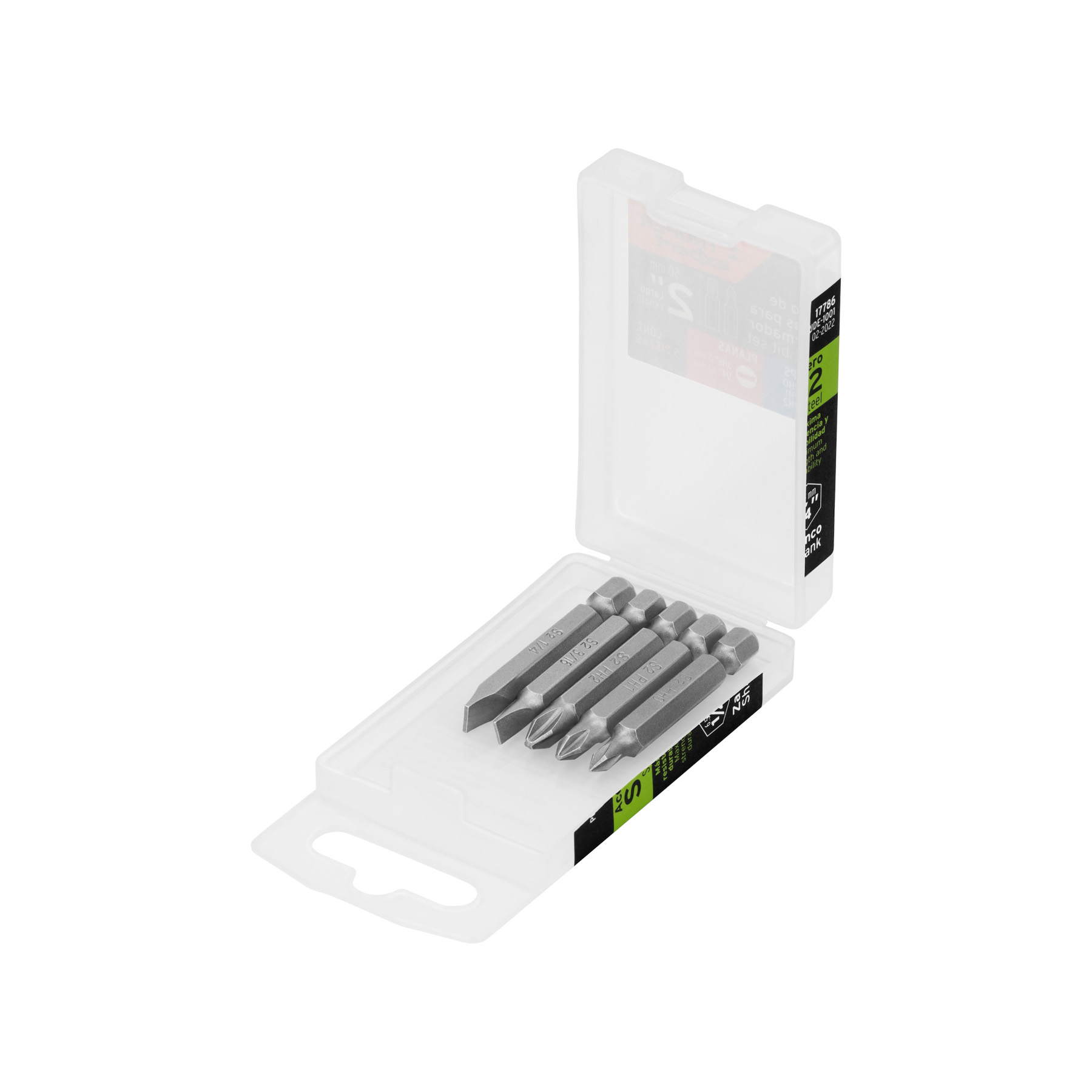 Puntera Kitx5pzs Ph0,ph1,ph2,plano 3/16,1/4 X 2" Truper 17786